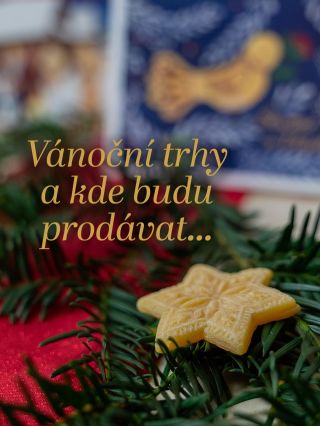 Ráda bych vás ještě pozvala na další akce, kde bude možné potkat moji tvorbu. 🎄✨ Já se moc těším na všechna setkání, milé...